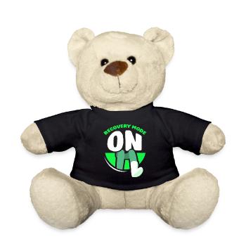 Recovery Mode A Surviving Patient Recover - Teddy Bear - black - Front