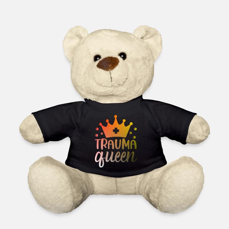 Trauma Queen Krankenschwester - Teddy - Schwarz