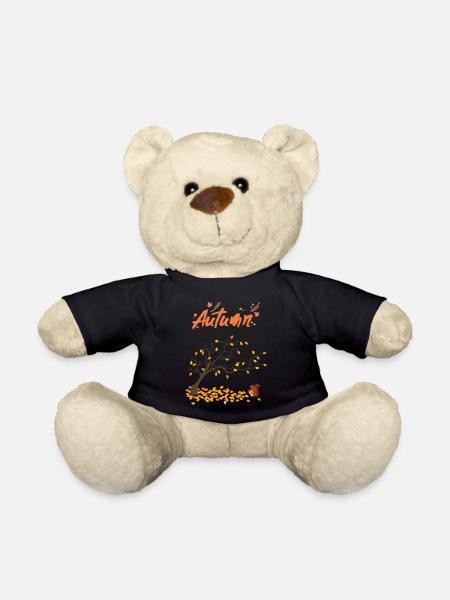 Automne - Nounours - noir