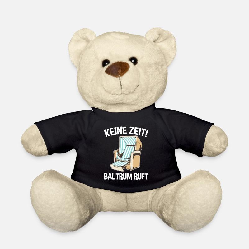 Nordsee Baltrum - Teddy - Schwarz