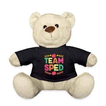 Team Special Education Special Education Special Education Profession Teacher - Teddy Bear - black - Front