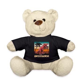 Unclesaurus Uncle Uncle - Teddy Bear - black - Front