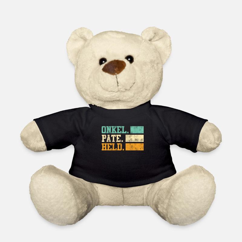Onkel Pate Held Onkel - Teddy - Schwarz