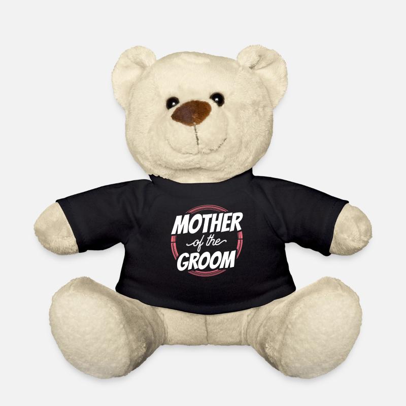 Mutter Des Bräutigams Hochzeit Bräutigam Party - Teddy - Schwarz