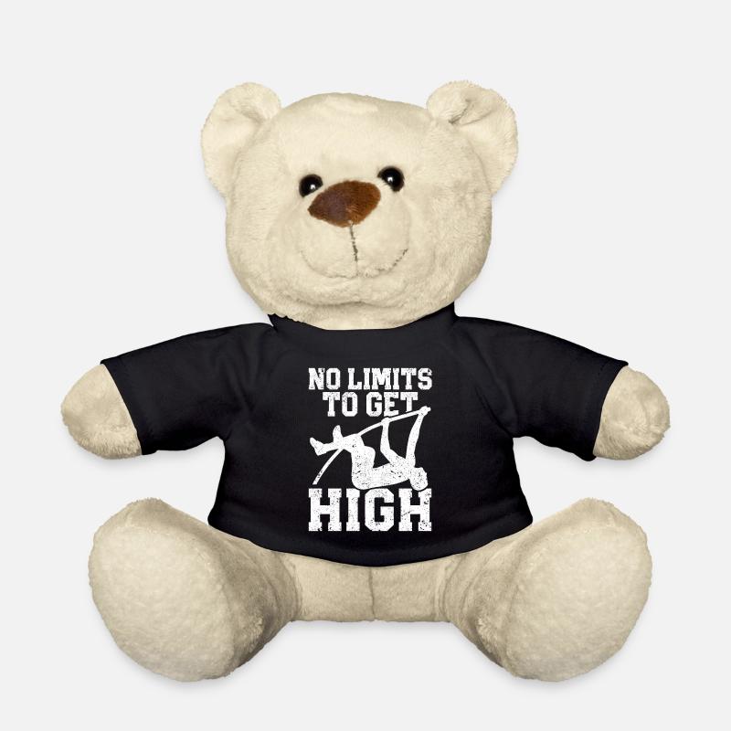 Lustiger Stabhochsprung Stabhochsprung - Teddy - Schwarz