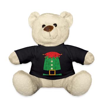 Elfe costumé elfique - Nounours - noir - Devant