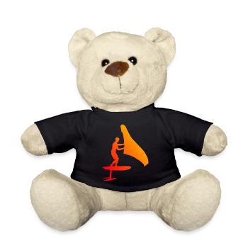 foilwing wingsurf Men hydrofoil wingfoil - Teddy Bear - black - Front