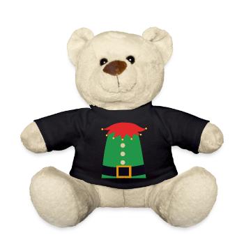 Elfe costumé elfique - Nounours - noir - Devant