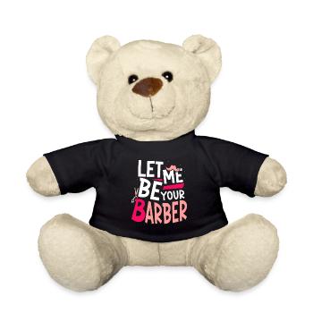 Laisse-moi être ton barbier Barbier - Nounours - noir - Devant