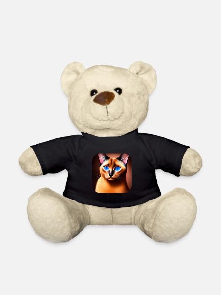 Siamese cat - Teddy Bear - black