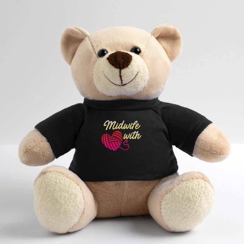 Ich bin eine Hebamme mit Herz Hebamme Teddy