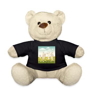 Bloomcore Esthétique Statue grecque Flowercor - Nounours - noir - Devant