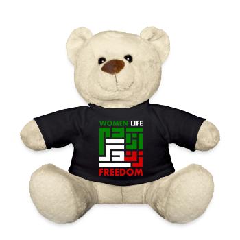 women life freedom Zan zendegi azadi - Teddy - Schwarz - Vorne