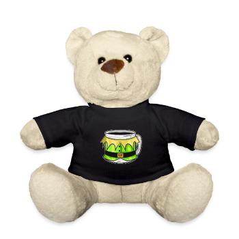 Autumn Beaker With Elfs Dress For Christmas - Teddy - Schwarz - Vorne