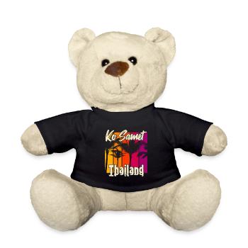Ko Samet Thailand - Teddy Bear - black - Front