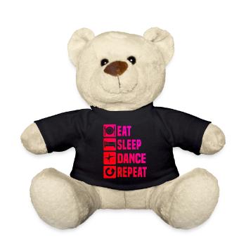 Bboy Women’s Breakdance Hip Hop Break Dance - Nounours - noir - Devant