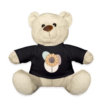Bohème Esthétique Tournesol Rétro Pastel - Nounours - noir - Devant
