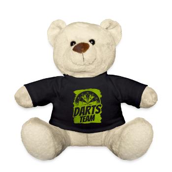 Darts Team Darts Club Darts Team - Teddy Bear - black - Front