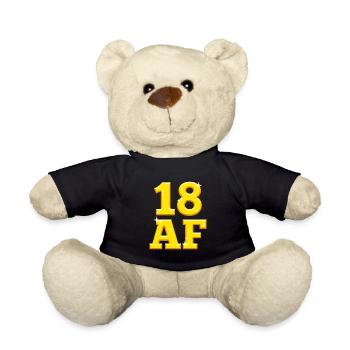18 Jahre - Teddy - Schwarz - Vorne