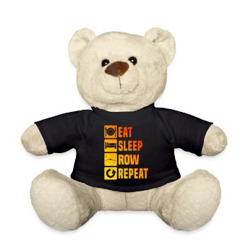 Aviron Rameurs Femmes Aviron Hommes - Nounours - noir - Devant