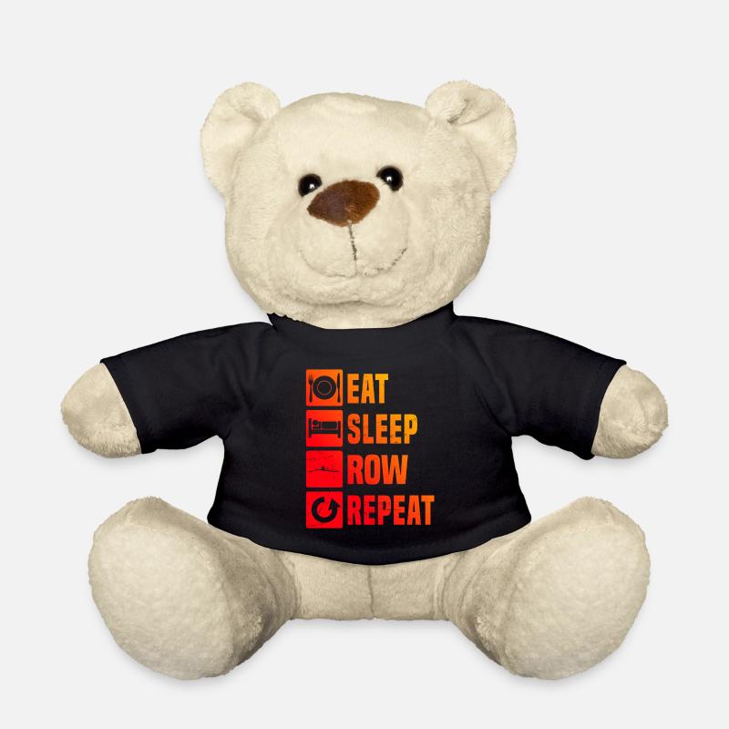 Aviron Femmes Aviron Hommes - Nounours - noir