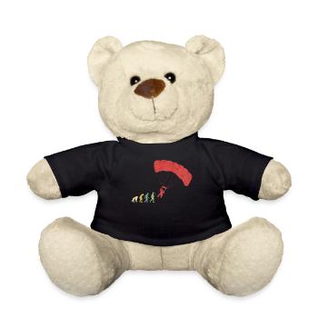 Parachute Jump Evolution - Teddy Bear - black - Front
