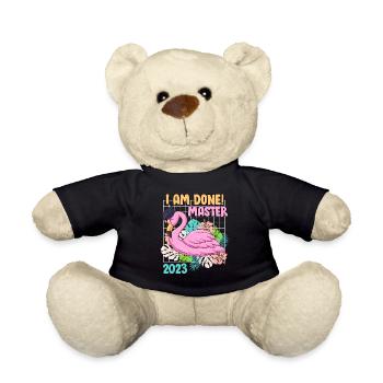 I finished Master's degree 2023 Master's degree - Teddy Bear - black - Front
