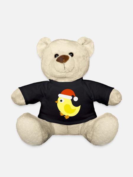 Christmas Duck - Teddy Bear - black