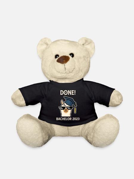 Bachelor 2023 geschafft Bachelor Abschluss - Teddy - Schwarz