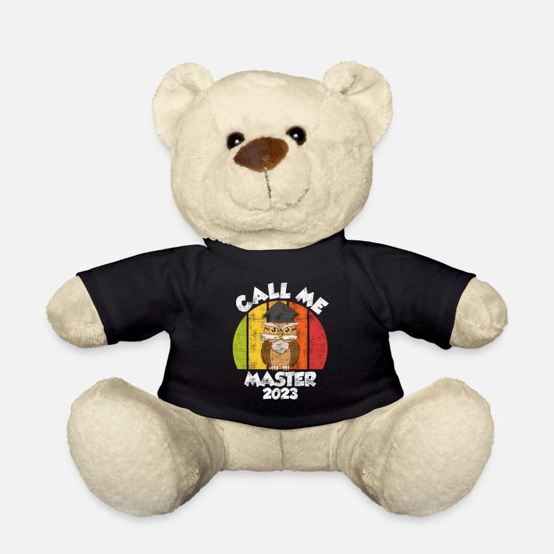 Call me Master 2023 Master Abschluss - Teddy - Schwarz