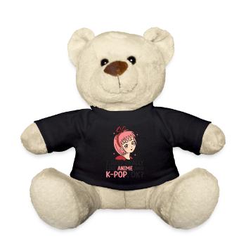 Anime K-Drama - Teddy Bear - black - Front