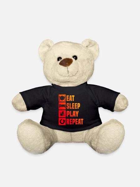 Men's Drum Kit Women's Drumming - Teddy Bear - black