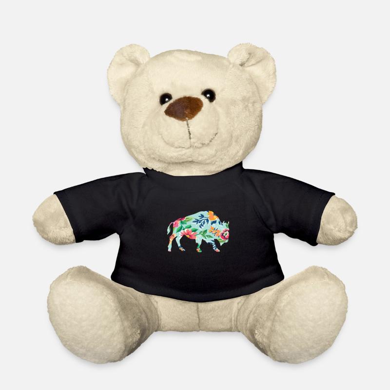 Bison - Teddy - Schwarz