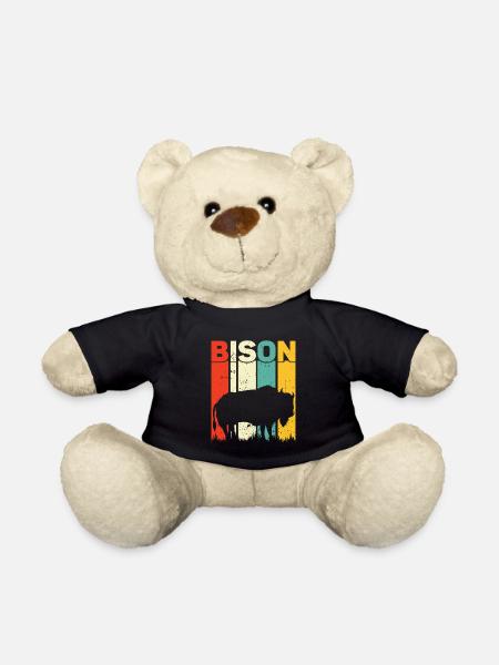 Bison - Teddy - Schwarz