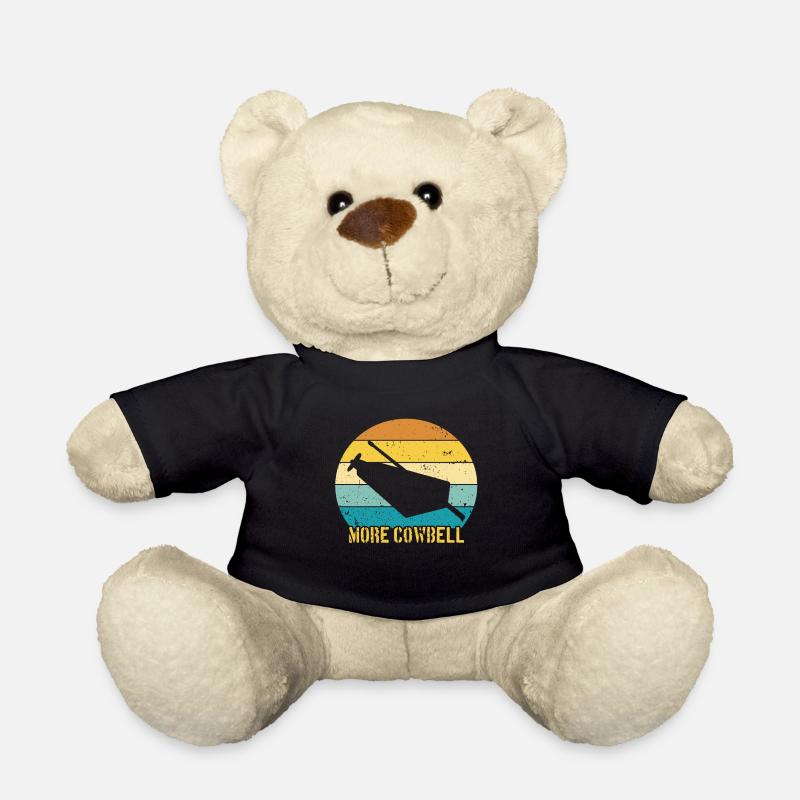 Kuhglocke - Teddy - Schwarz