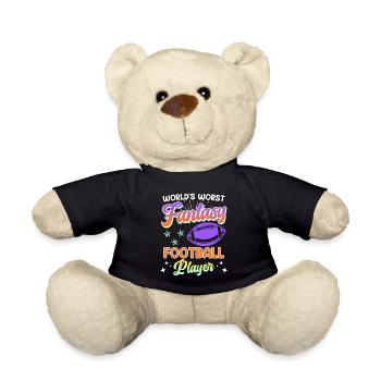 Schlechtester Fantasy Football Spieler - Teddy - Schwarz - Vorne