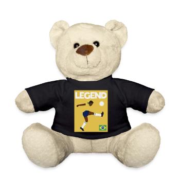 Brazil - Teddy Bear - black - Front