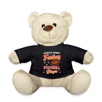 Schlechtester Fantasy Football Spieler - Teddy - Schwarz - Vorne