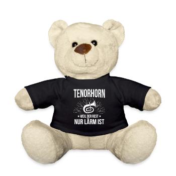 Tenorhorn Tenorhornspieler Tenorhornist - Teddy - Schwarz - Vorne