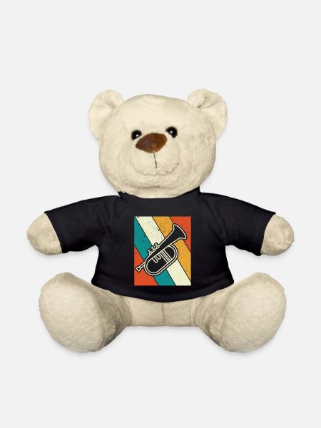Flügelhorn Flügelhornspieler Flügelhornist - Teddy - Schwarz