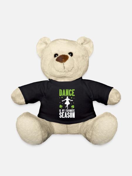Irish Dance St. Patricks Tanz - Teddy - Schwarz