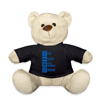 Bagpipes Bagpipes Bagpipe - Teddy Bear - black - Front