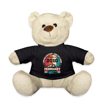 Living legend since February 2010 - Teddy Bear - black - Front