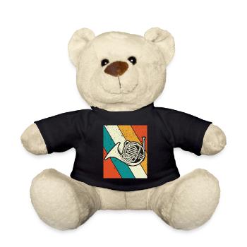 Français corniste Français corniste Français corniste - Nounours - noir - Devant