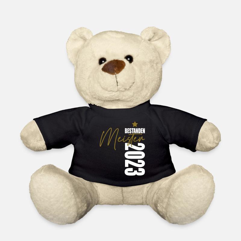 Meister bestanden 2023 - Teddy - Schwarz