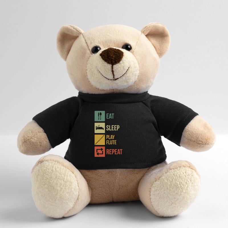 Querflöte Querflötenspieler Querflötist Teddy