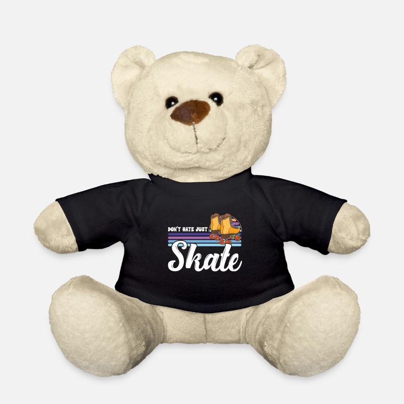 Rollschuhe - Teddy - Schwarz
