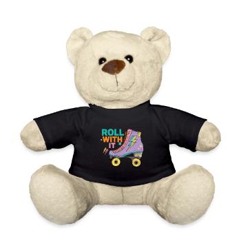 Rollschuhe - Teddy - Schwarz - Vorne