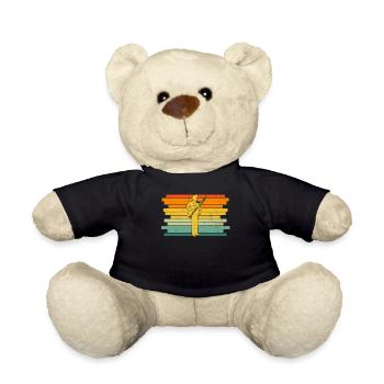 Bassoon Bassoon Bassoon Player Bassoonist - Teddy Bear - black - Front