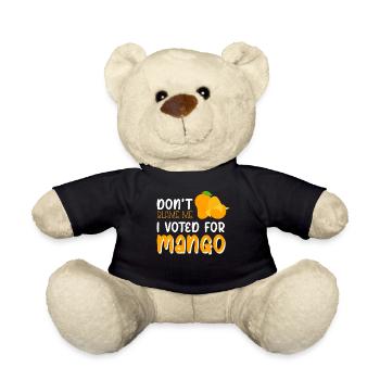 Beschuldigen Sie mich nicht, dass ich für Mango gestimmt habe - Teddy - Schwarz - Vorne
